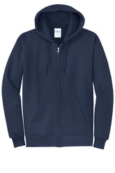 Navy Full-Zip Hoodie | Fleece Full-Zip Hoodie | ROTD Crafter's Corner